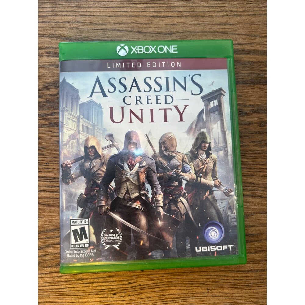Assassins Creed Unity Limited Edition Xbox One Video Game with Case
